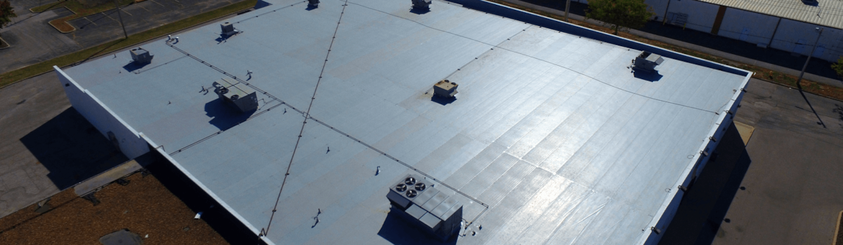 single ply commercial roof